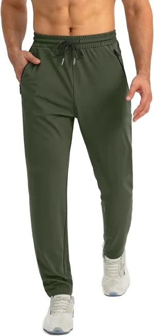 2025 Men's Casual Pants Drawstring Zipper Breathable Cotton Pants