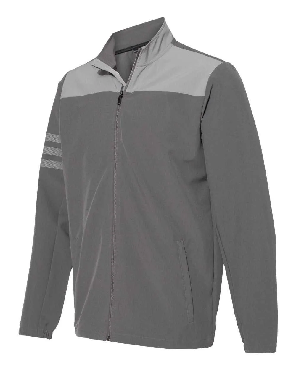 Adidas A267 3-Stripes Jacket - Grey Five Grey Three