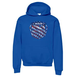 American Ninja Warrior Stripe Logo Youth Hoodie