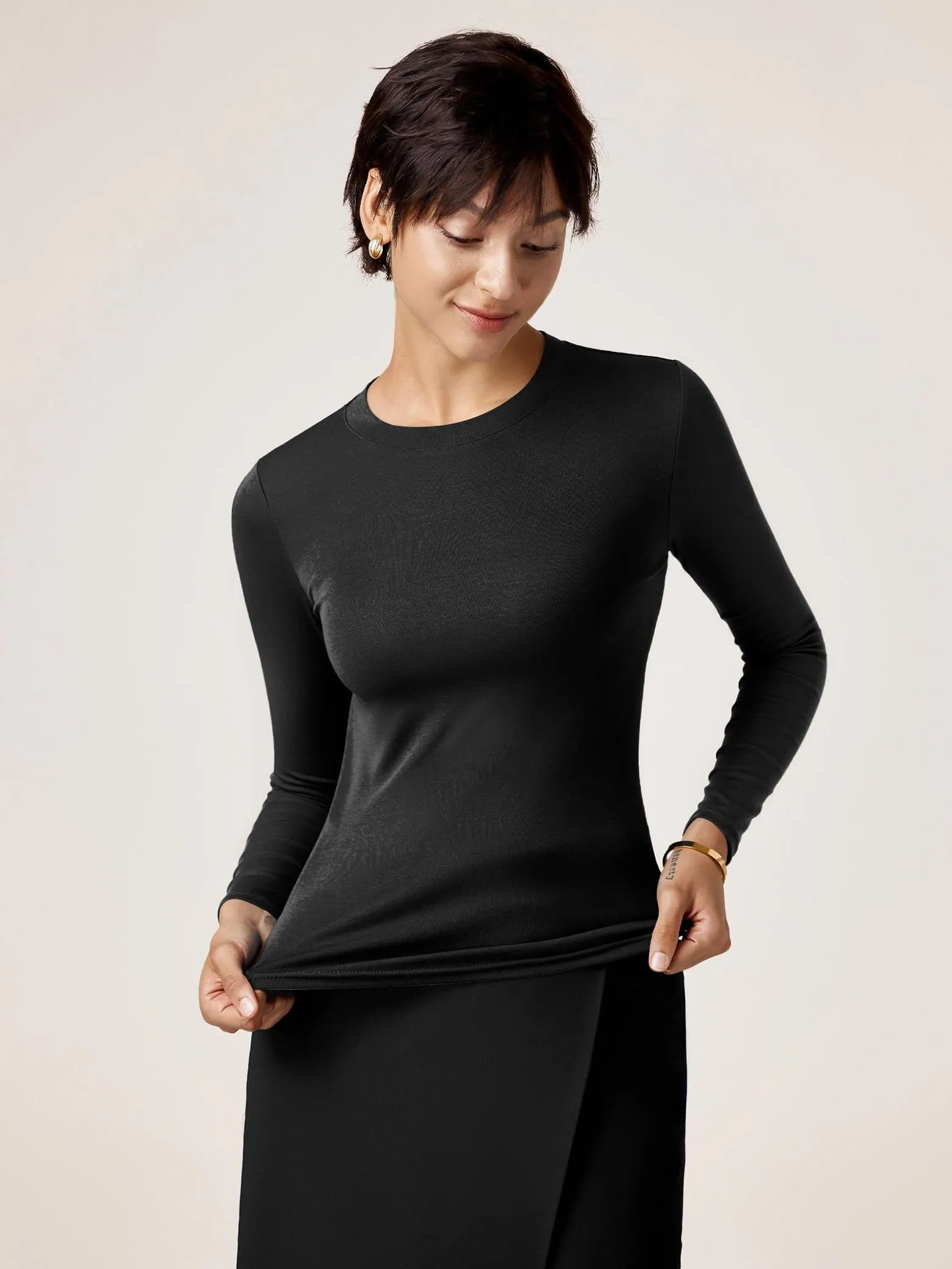 Amoretu Women's Round Neck T Shirts
