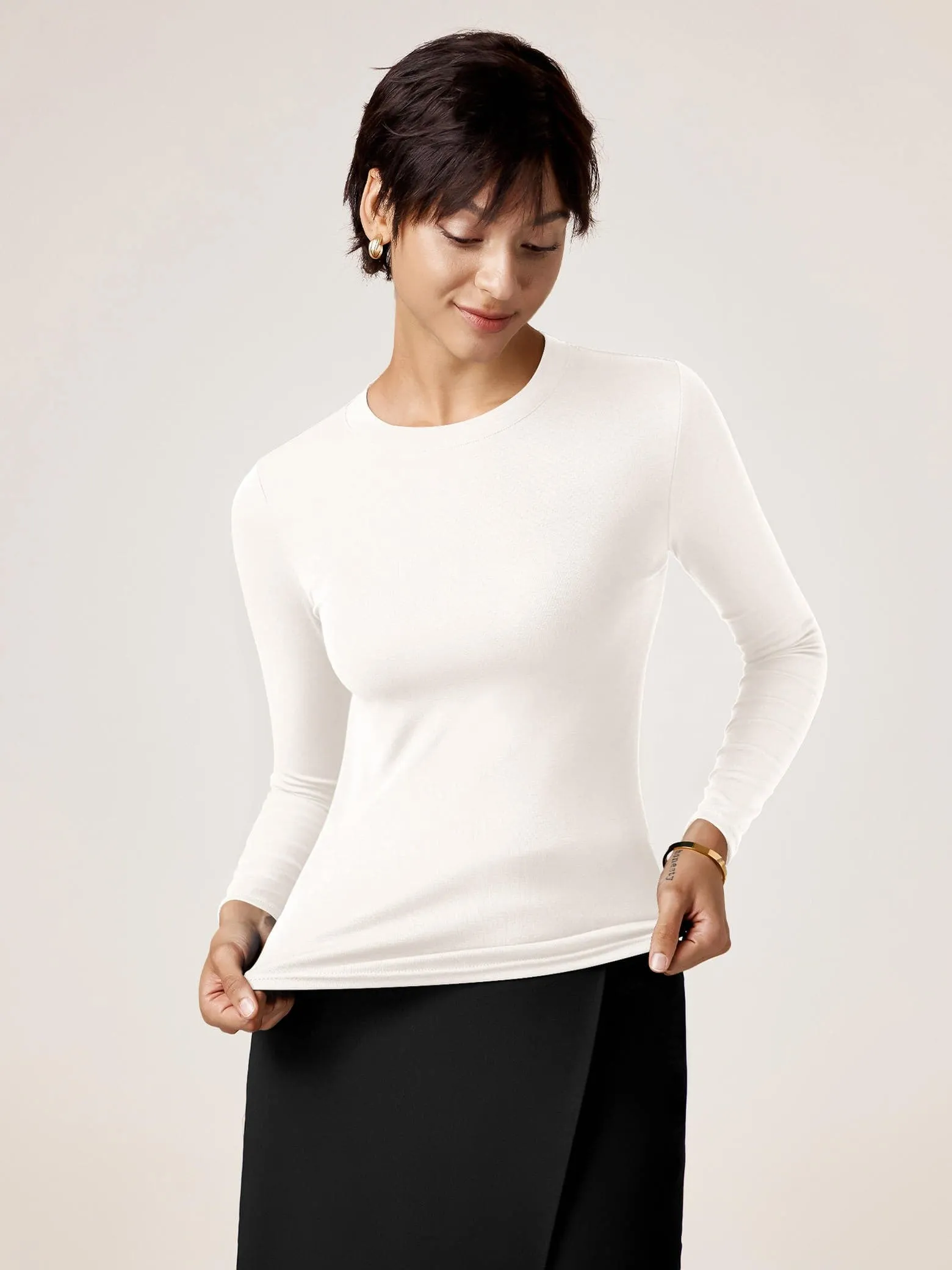 Amoretu Women's Round Neck T Shirts