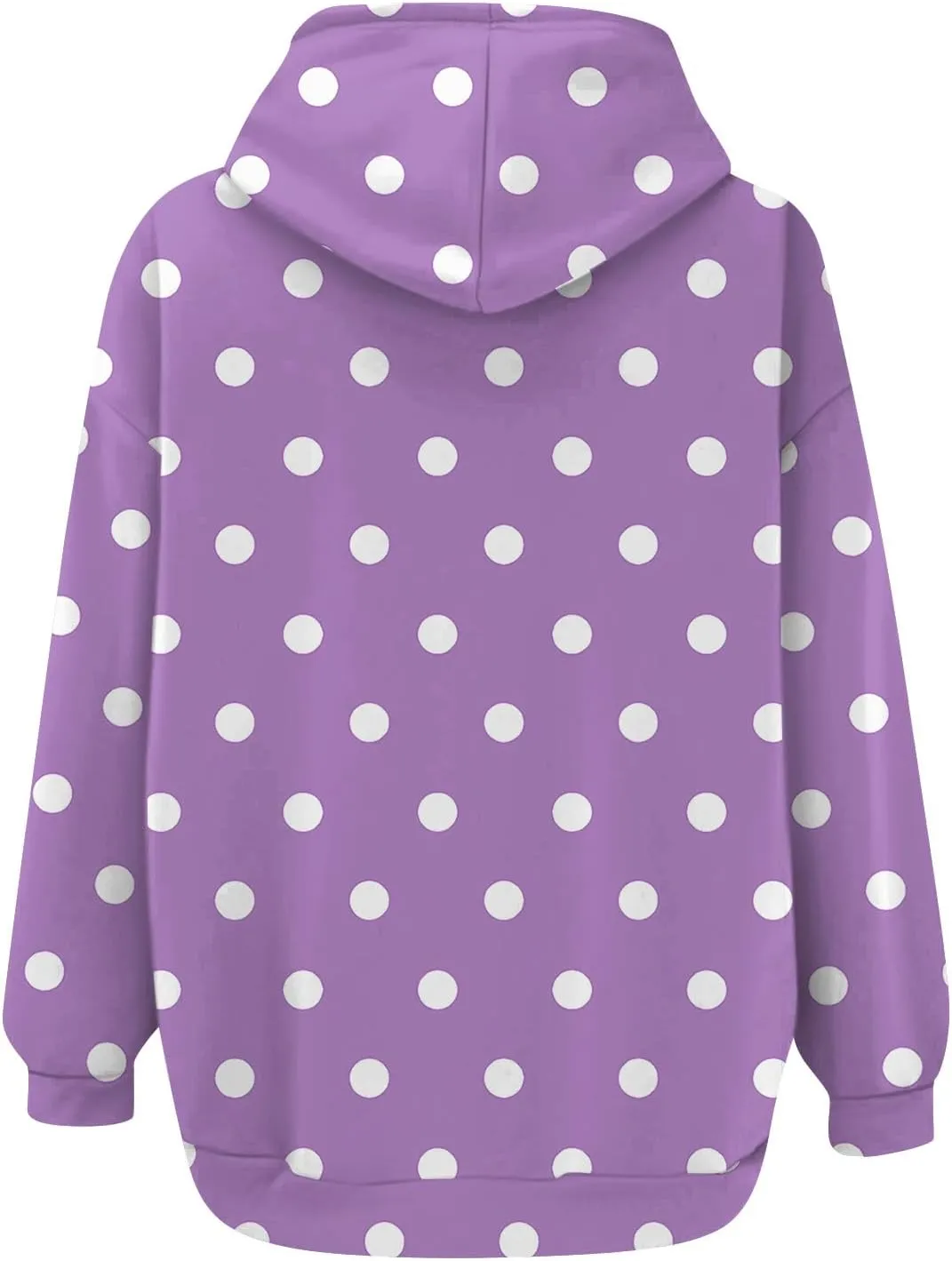 Baggy Full Zip Hoodie for Women Fashion Fall Long Sleeve Sweatshirts Printed Outdoor Jackets with Pockets S-2XL
