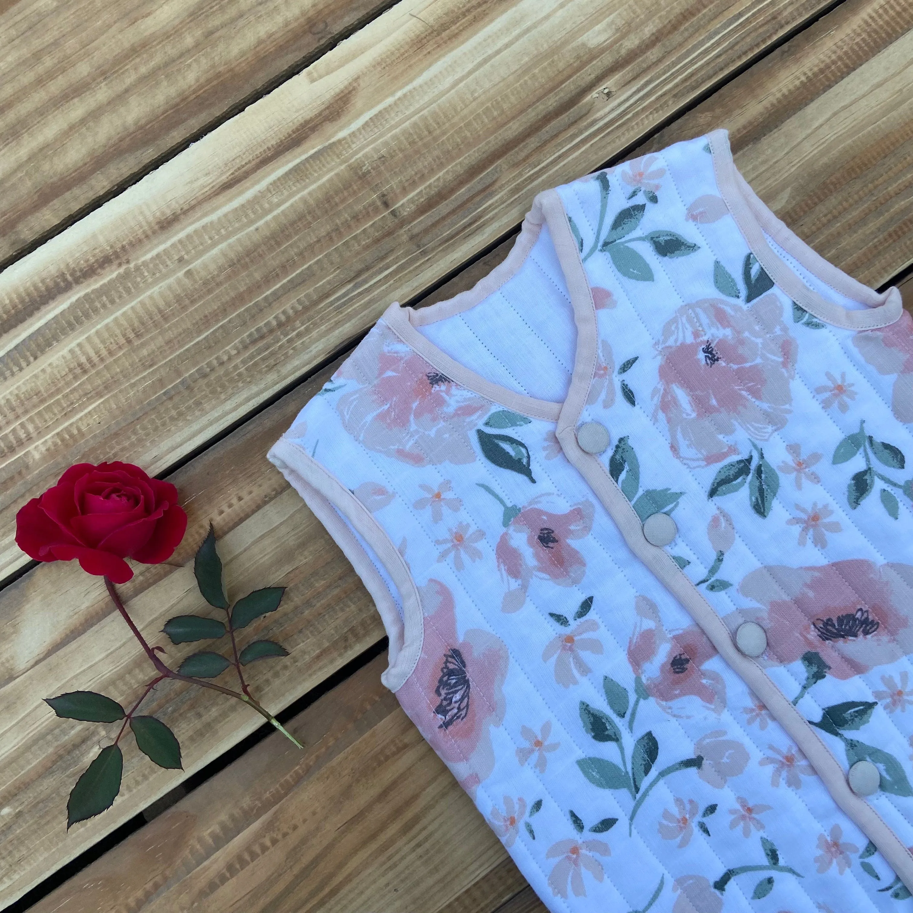 Becky Floral Quilted Jacket