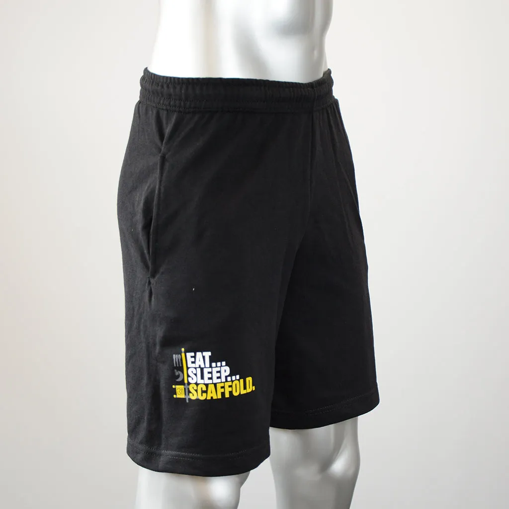 BIGBEN® Eat, Sleep, Scaffold Jogger Shorts