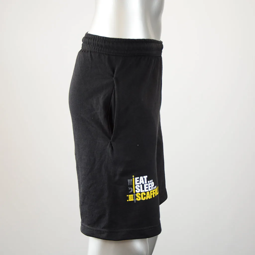 BIGBEN® Eat, Sleep, Scaffold Jogger Shorts