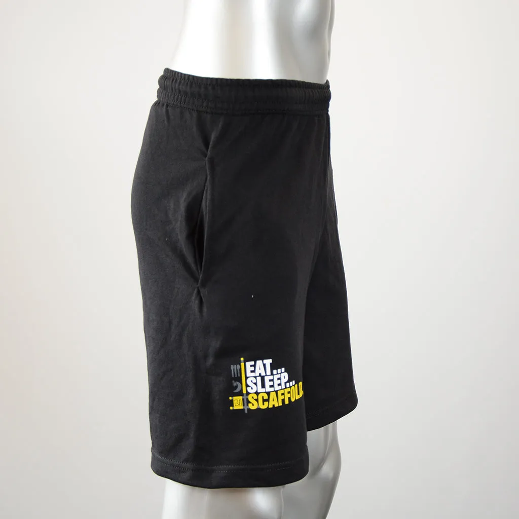 BIGBEN® Eat, Sleep, Scaffold Jogger Shorts