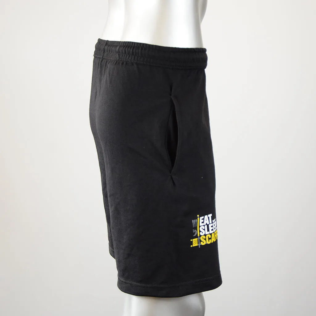 BIGBEN® Eat, Sleep, Scaffold Jogger Shorts