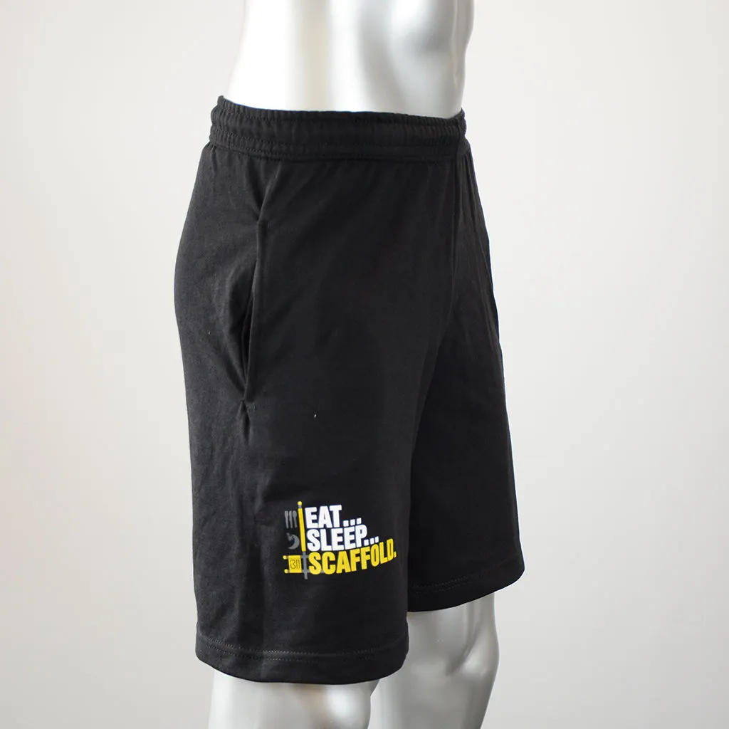 BIGBEN® Eat, Sleep, Scaffold Jogger Shorts
