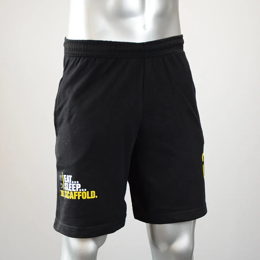 BIGBEN® Eat, Sleep, Scaffold Jogger Shorts