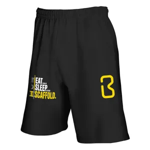 BIGBEN® Eat, Sleep, Scaffold Jogger Shorts