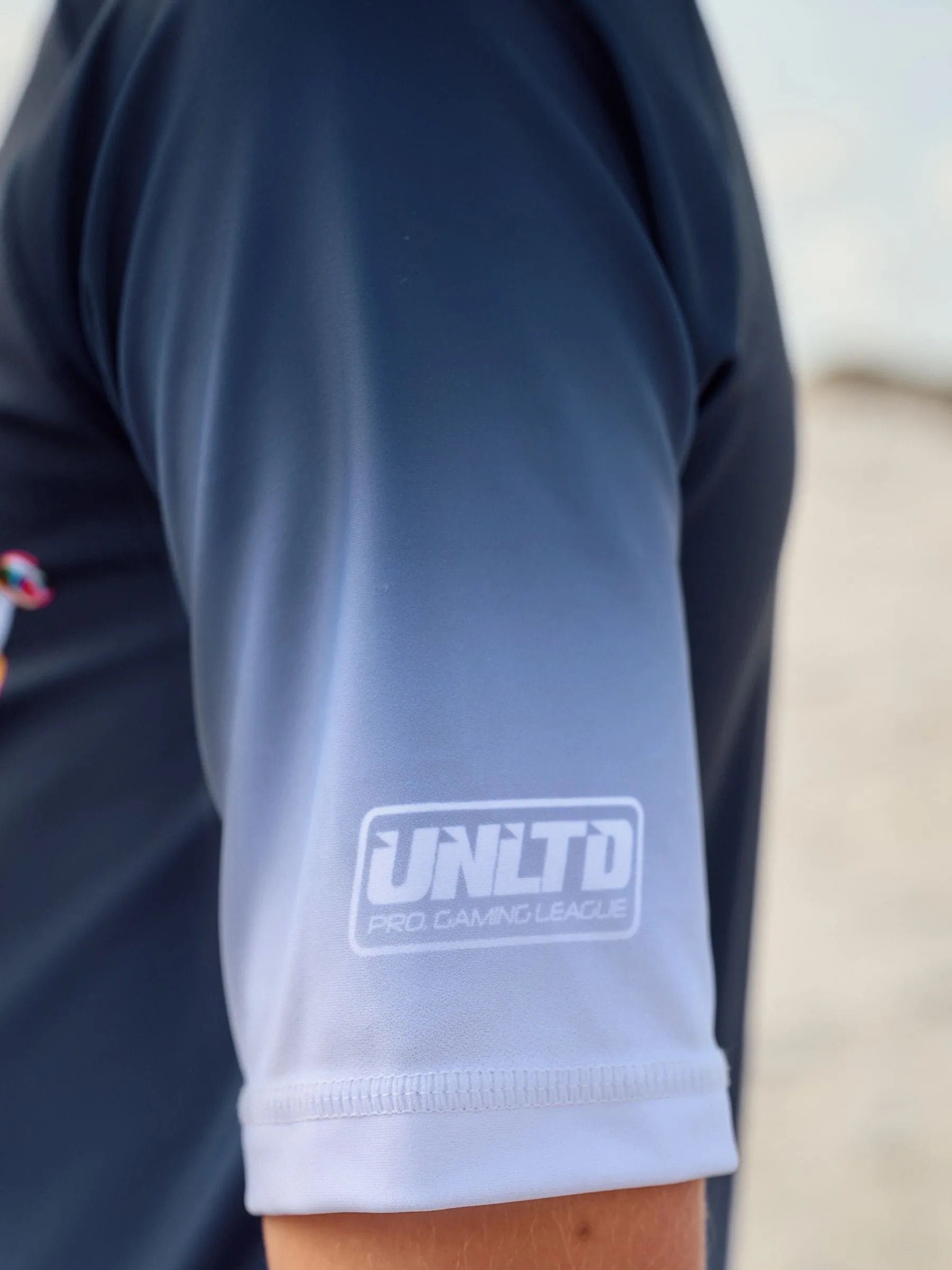 Black/Navy Short Sleeve Rash Vest (1.5-16yrs)