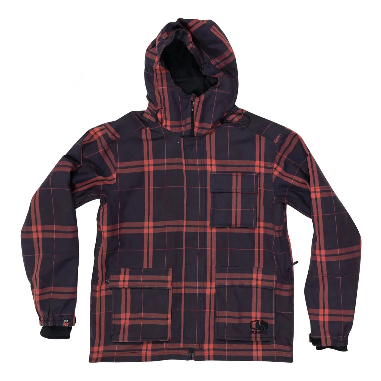 Bonfire Outerwear Shell Snowboard Jacket - Men's
