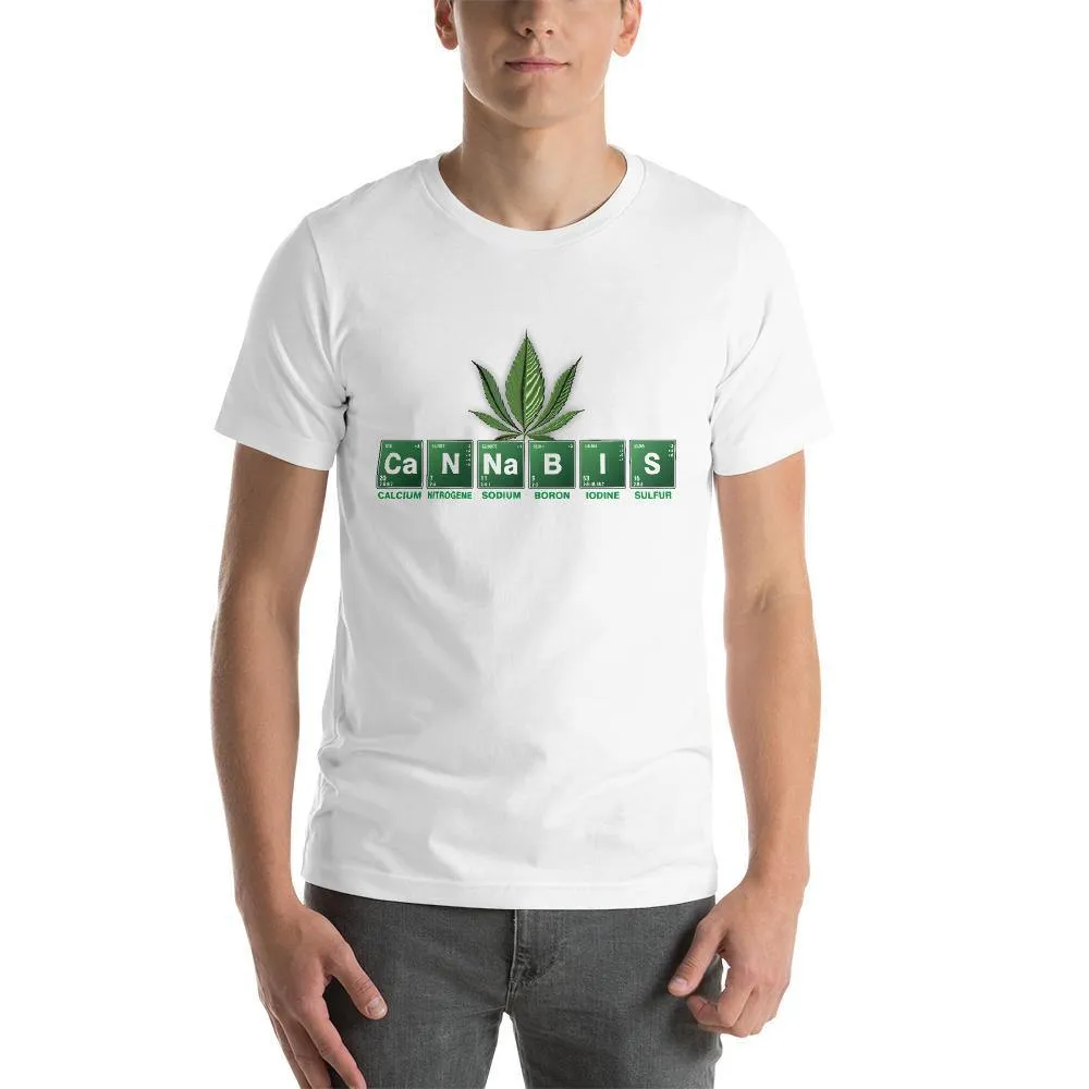 C A N N A B I S Men Round Neck printed T-Shirts