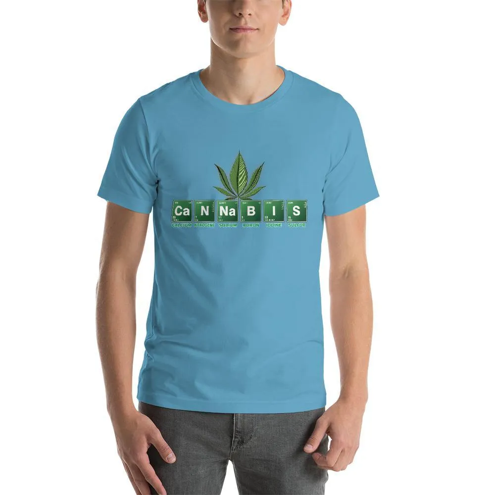 C A N N A B I S Men Round Neck printed T-Shirts
