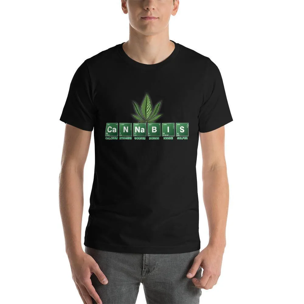 C A N N A B I S Men Round Neck printed T-Shirts