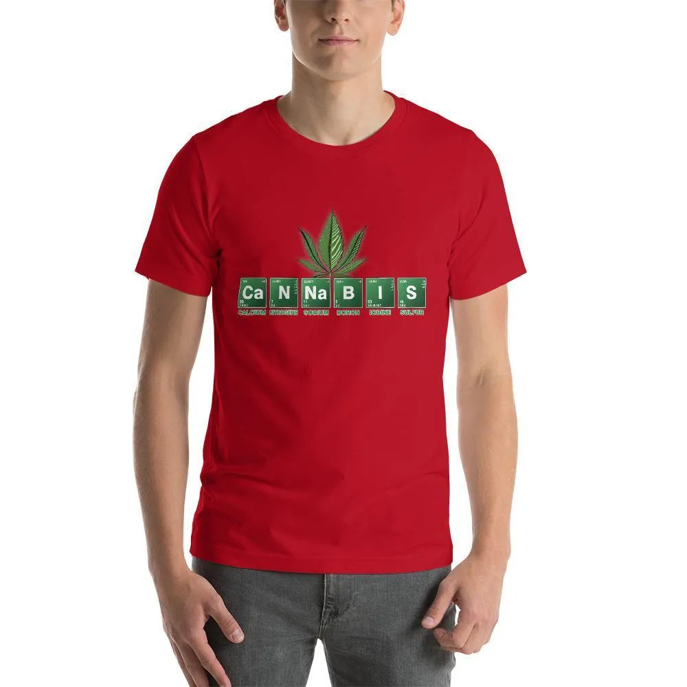 C A N N A B I S Men Round Neck printed T-Shirts