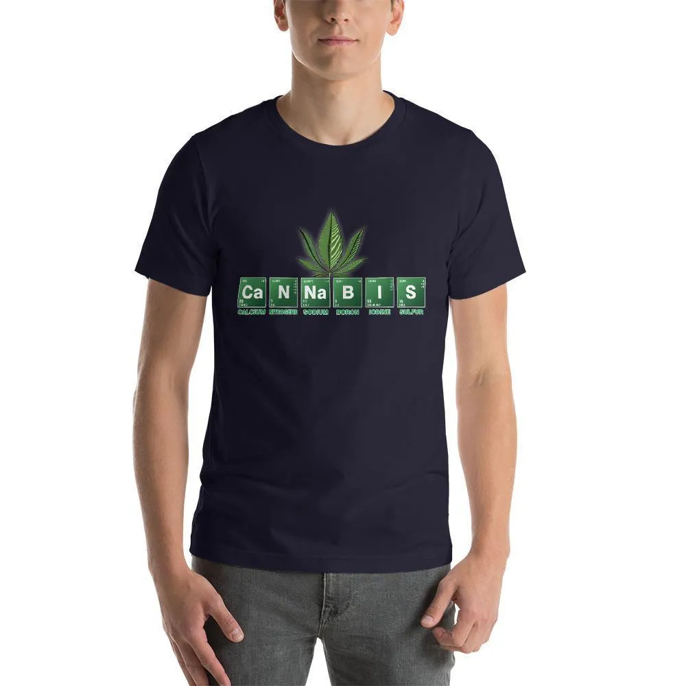 C A N N A B I S Men Round Neck printed T-Shirts