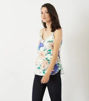 Cami With Buttons BOTANICAL TROPICS;BOTANICAL PAISLEY;GRAPHIC FLORAL