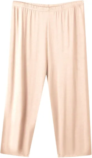 Capris Leggings for Women High Waist Soft Workout Biker Cropped Trousers Plus Size Modal Comfortable Yoga Leggings