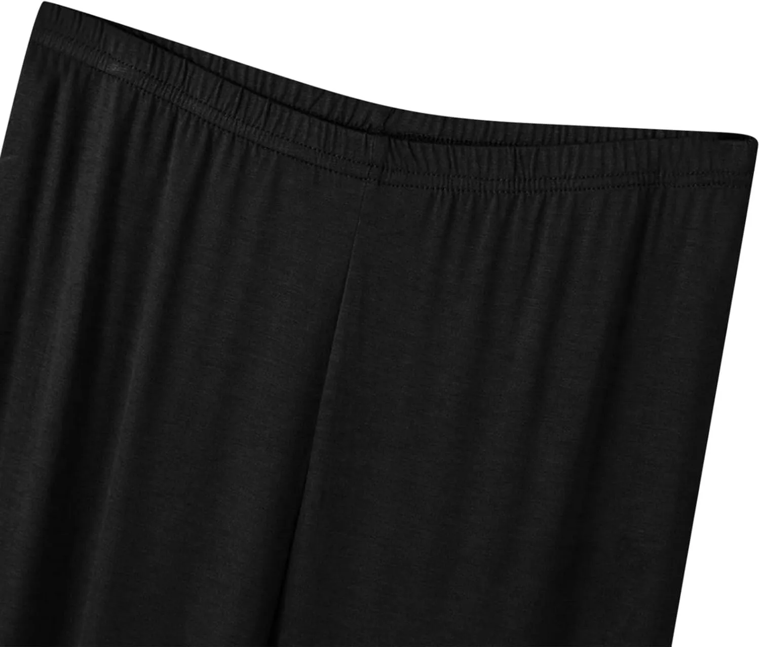 Capris Leggings for Women High Waist Soft Workout Biker Cropped Trousers Plus Size Modal Comfortable Yoga Leggings