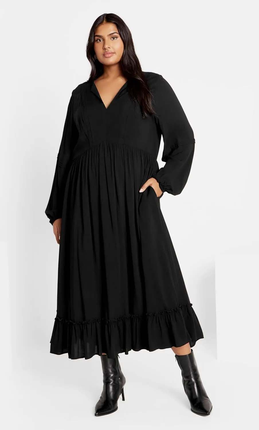 CITY CHIC Women's Alena Maxi Dress