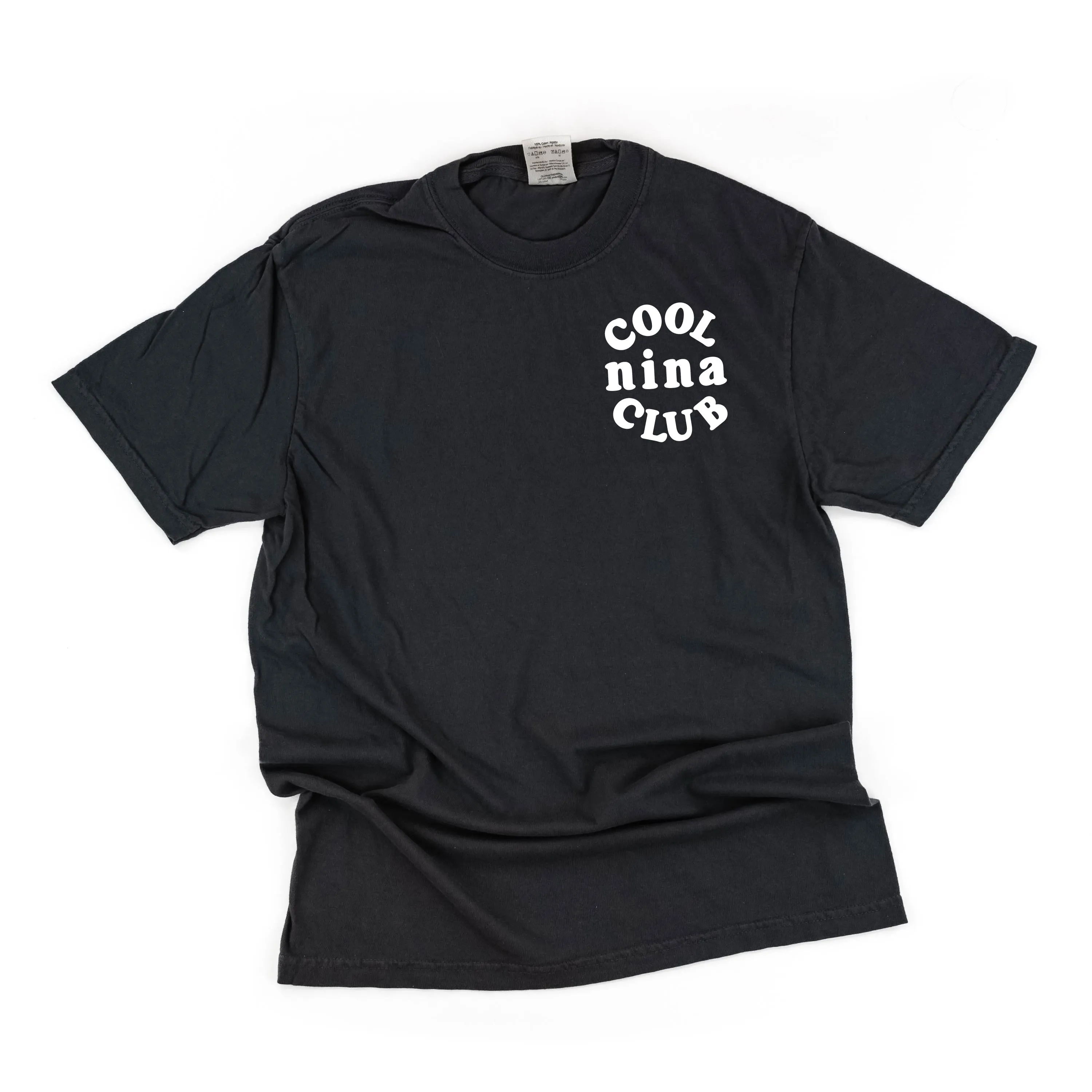 COOL Nina CLUB - Pocket Design - SHORT SLEEVE COMFORT COLORS TEE