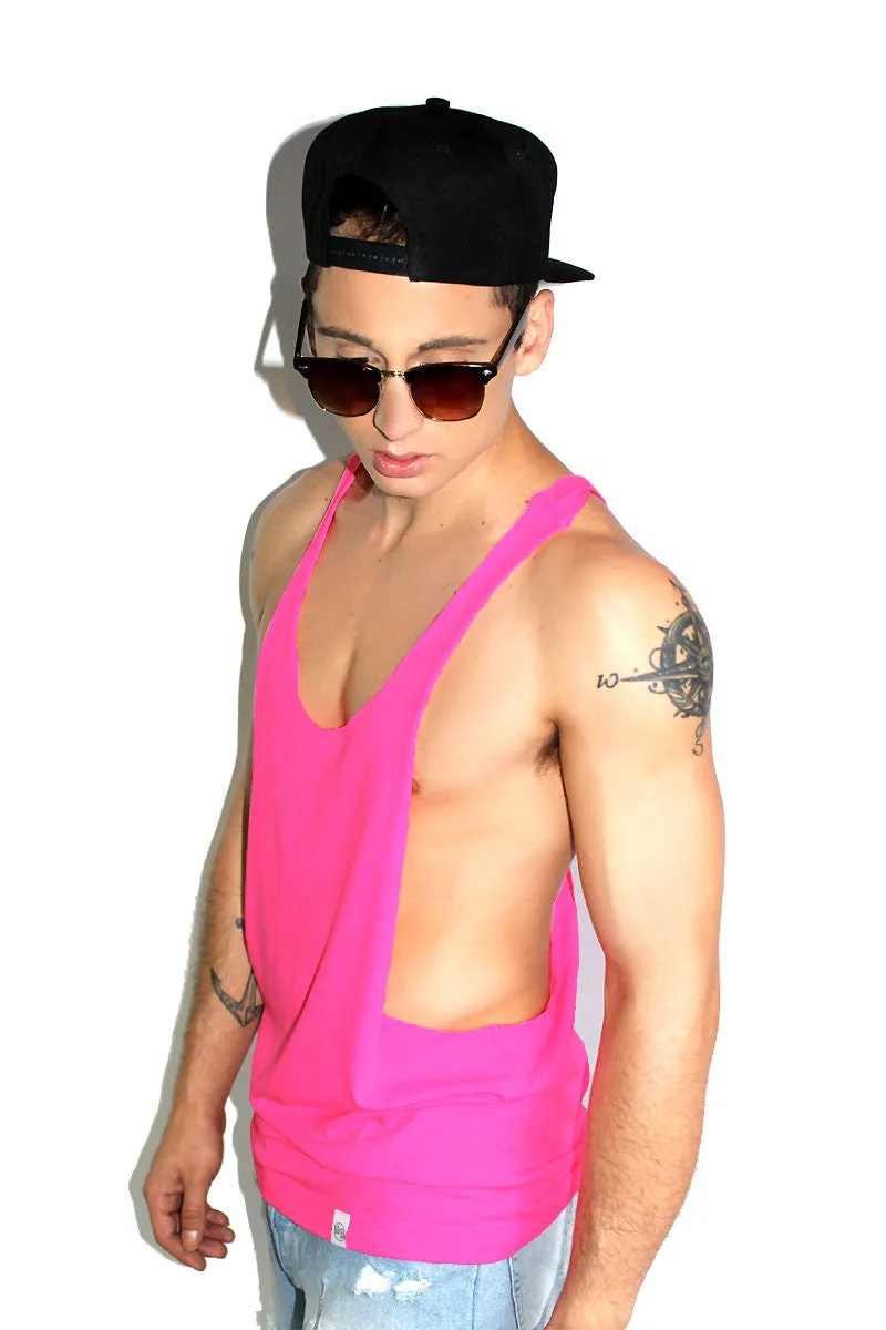 Core String Tank-Fuchsia