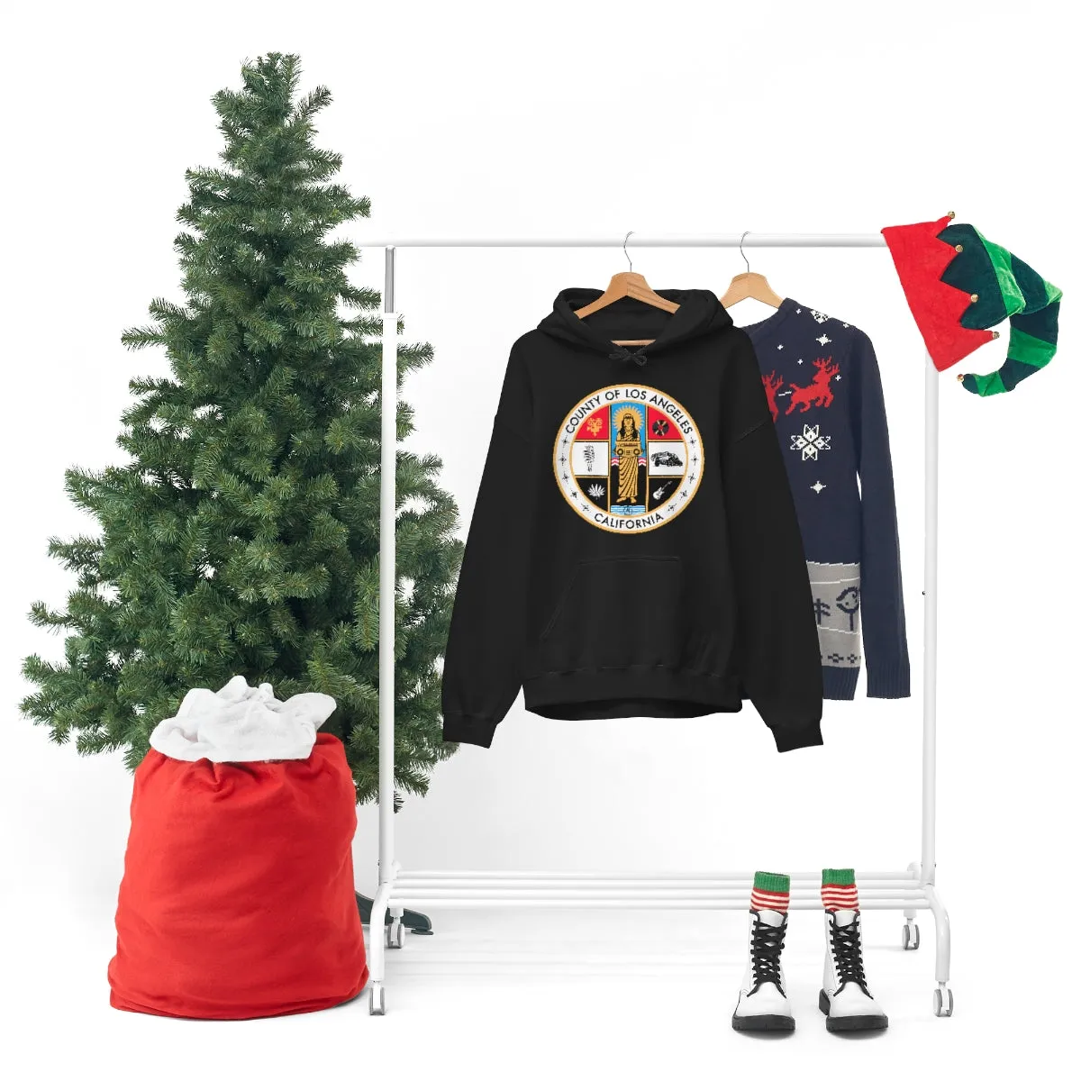 County of LA Hoodie | Black