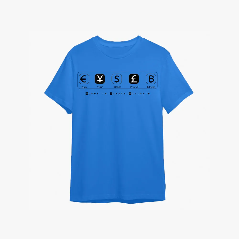 Currency Printed Organic Cotton T-Shirt For Men -Cool & Stylish Casual Wear