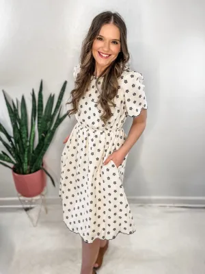 Daisy Quilted Dress
