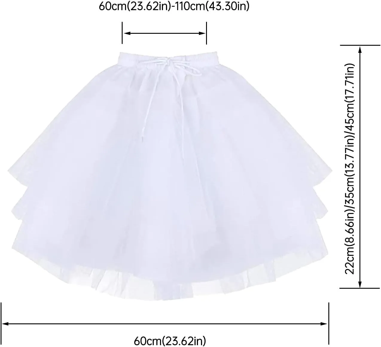 Dance Skirt Women's Solid Color Layered Petticoat Lady's Princess Tutu Skirt Underskirt Leather Skirt Zipper