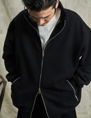 Double-Head Zipper Sweater Jacket