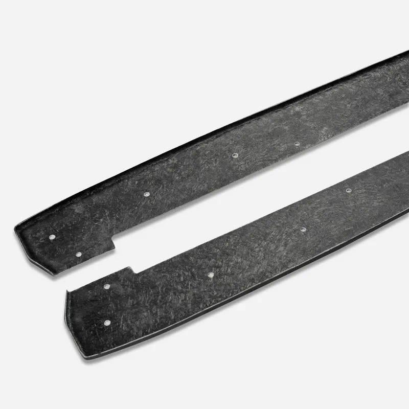 EPR USA VRS2 Style Side Skirts Extension Underboard for Honda Civic Type-R FK8 Carbon Fiber/FRP