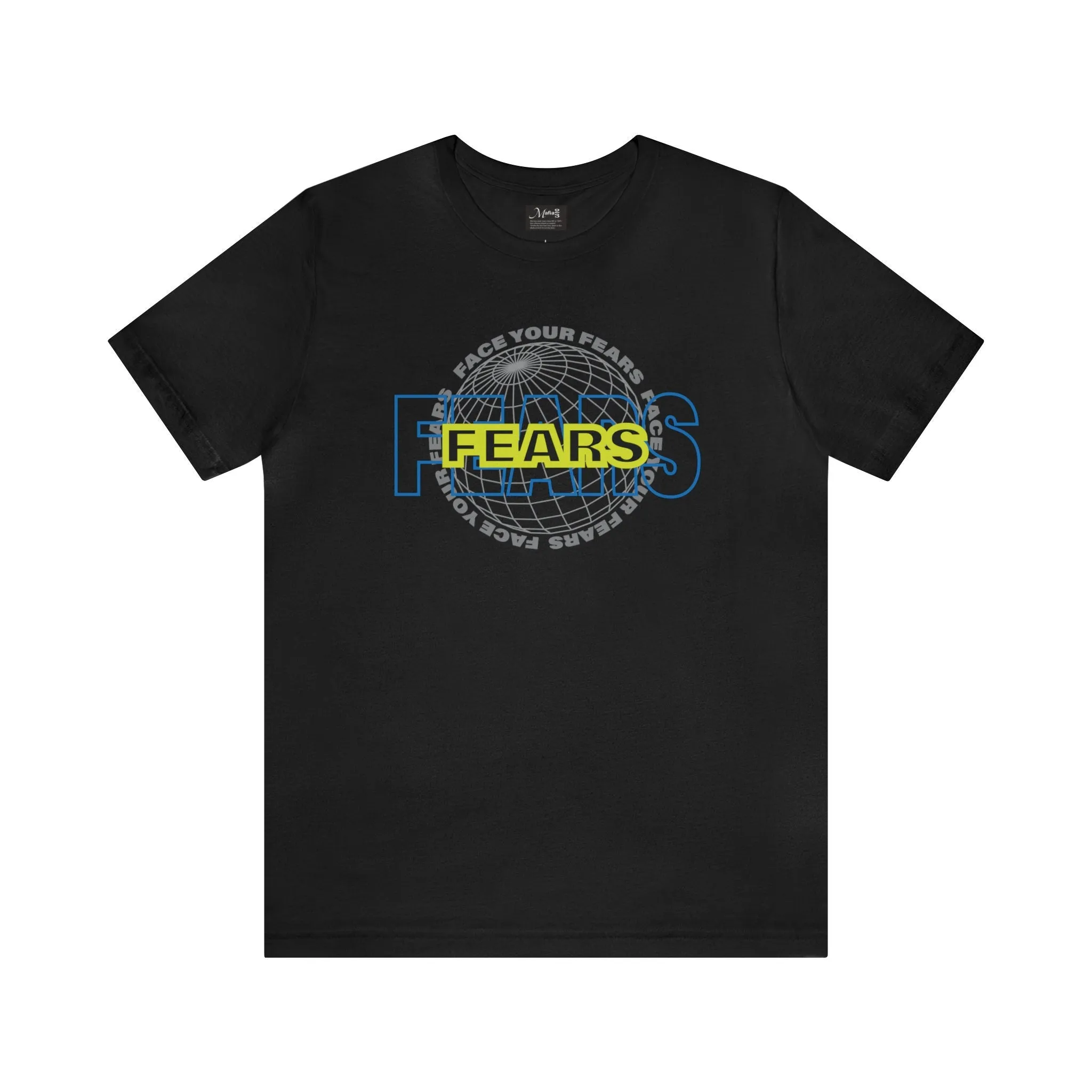 Face Your Fears t-shirt | M23 clothe designs Graphics tees | Etsy shops | Unisex Jersey Fears T-shirt