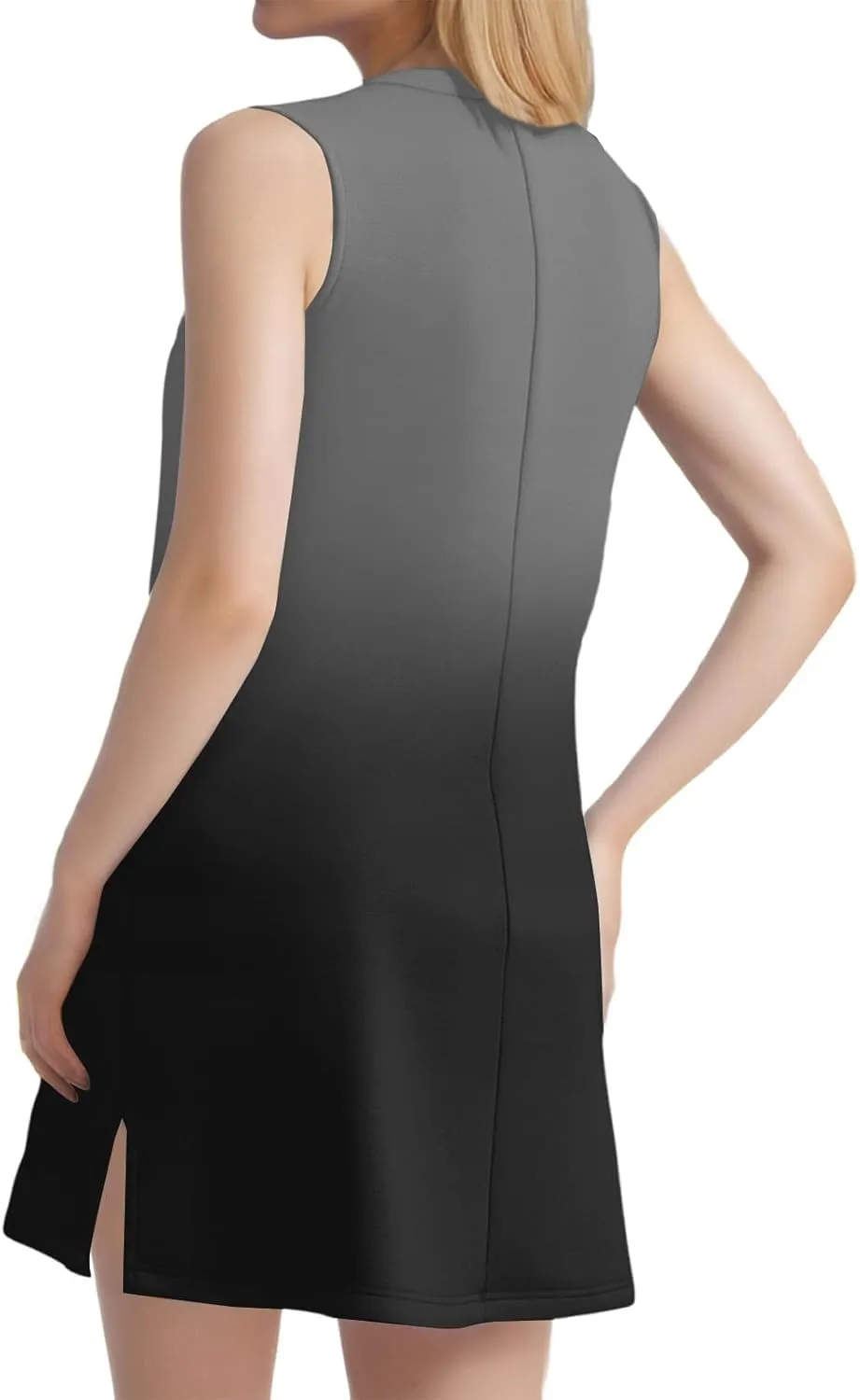 Fashion Summer Baseball Sundress for Women Plus Size Sleeveless Comfortable Dress Women Baggy Print V Neck