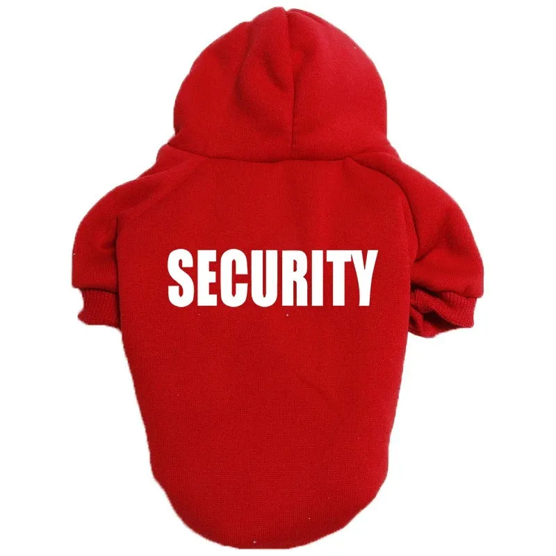 Fuzzy Paws Winter Dog Hoodie