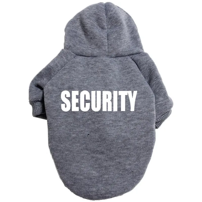 Fuzzy Paws Winter Dog Hoodie
