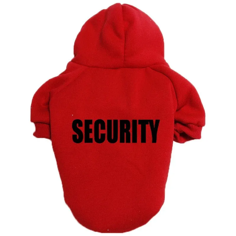 Fuzzy Paws Winter Dog Hoodie