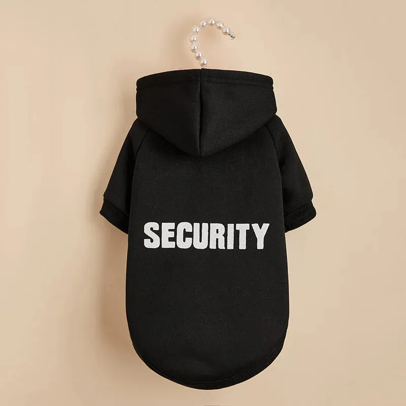 Fuzzy Paws Winter Dog Hoodie