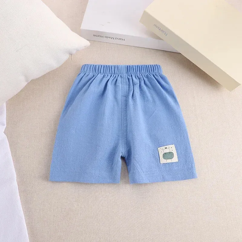 Girl Boy Summer Shorts Multicolor Fashion Comfortable Breathable