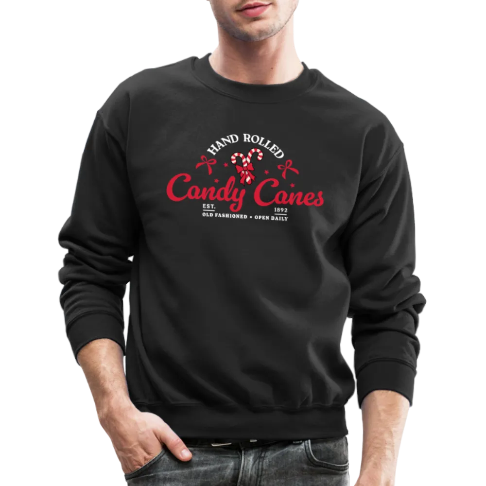 Hand Rolled Candy Canes Sweatshirt