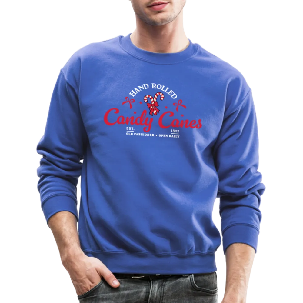 Hand Rolled Candy Canes Sweatshirt