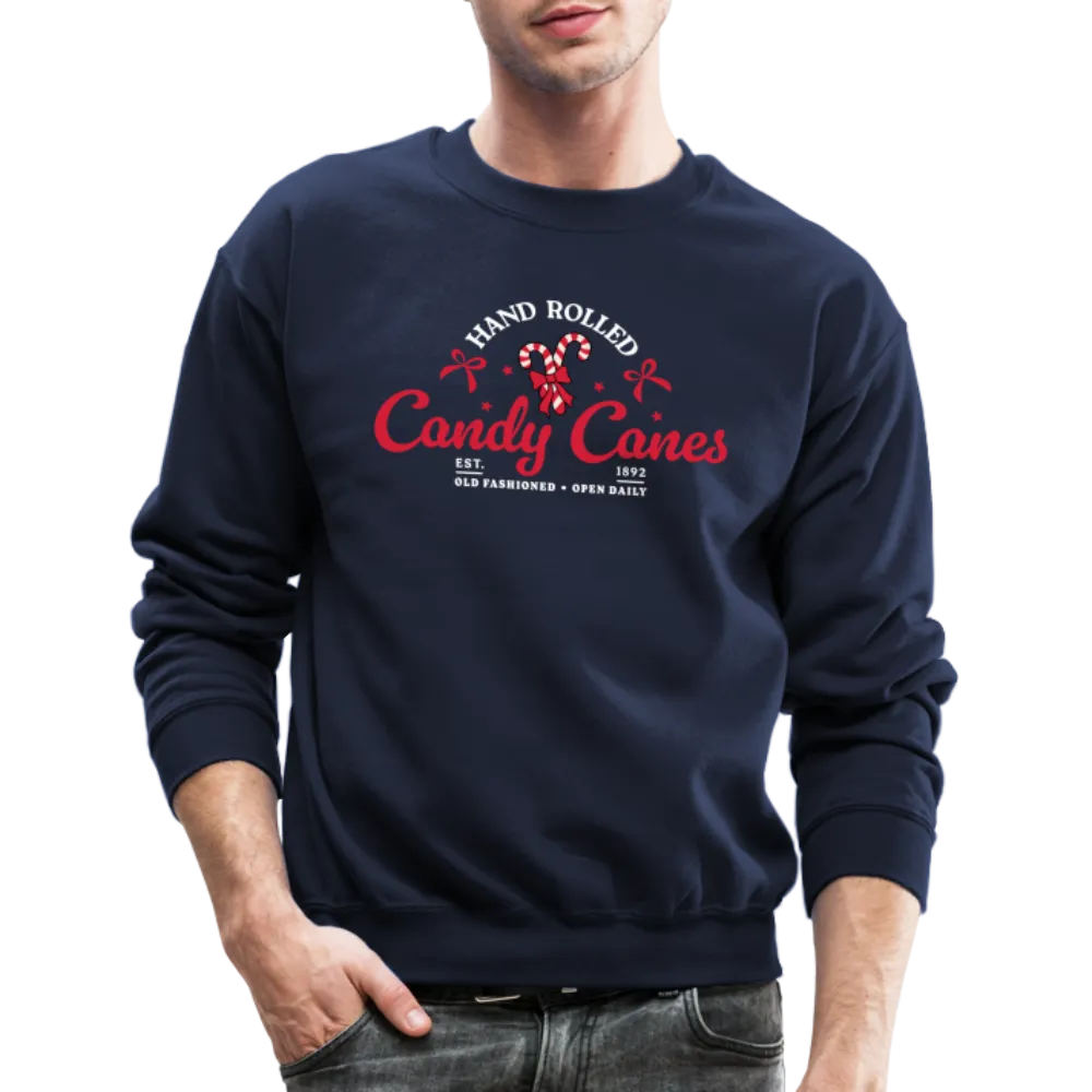 Hand Rolled Candy Canes Sweatshirt