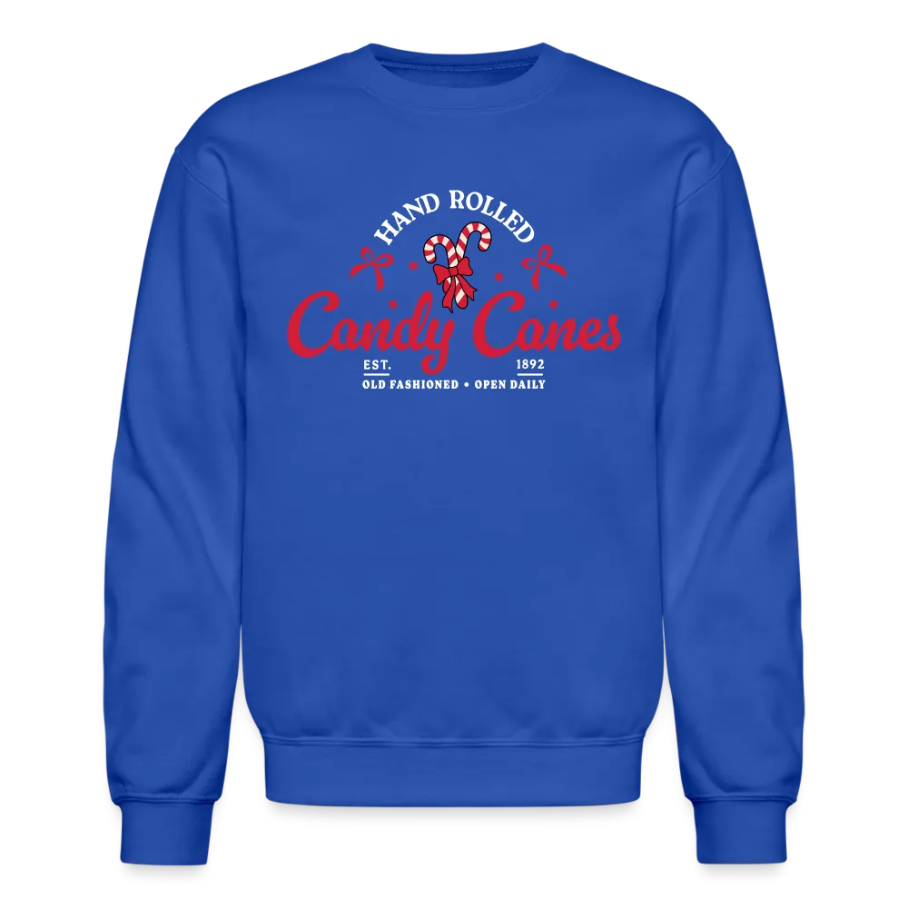 Hand Rolled Candy Canes Sweatshirt