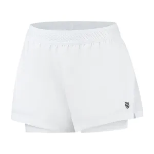 K-Swiss Tac Hypercourt Badminton Short 5 - White