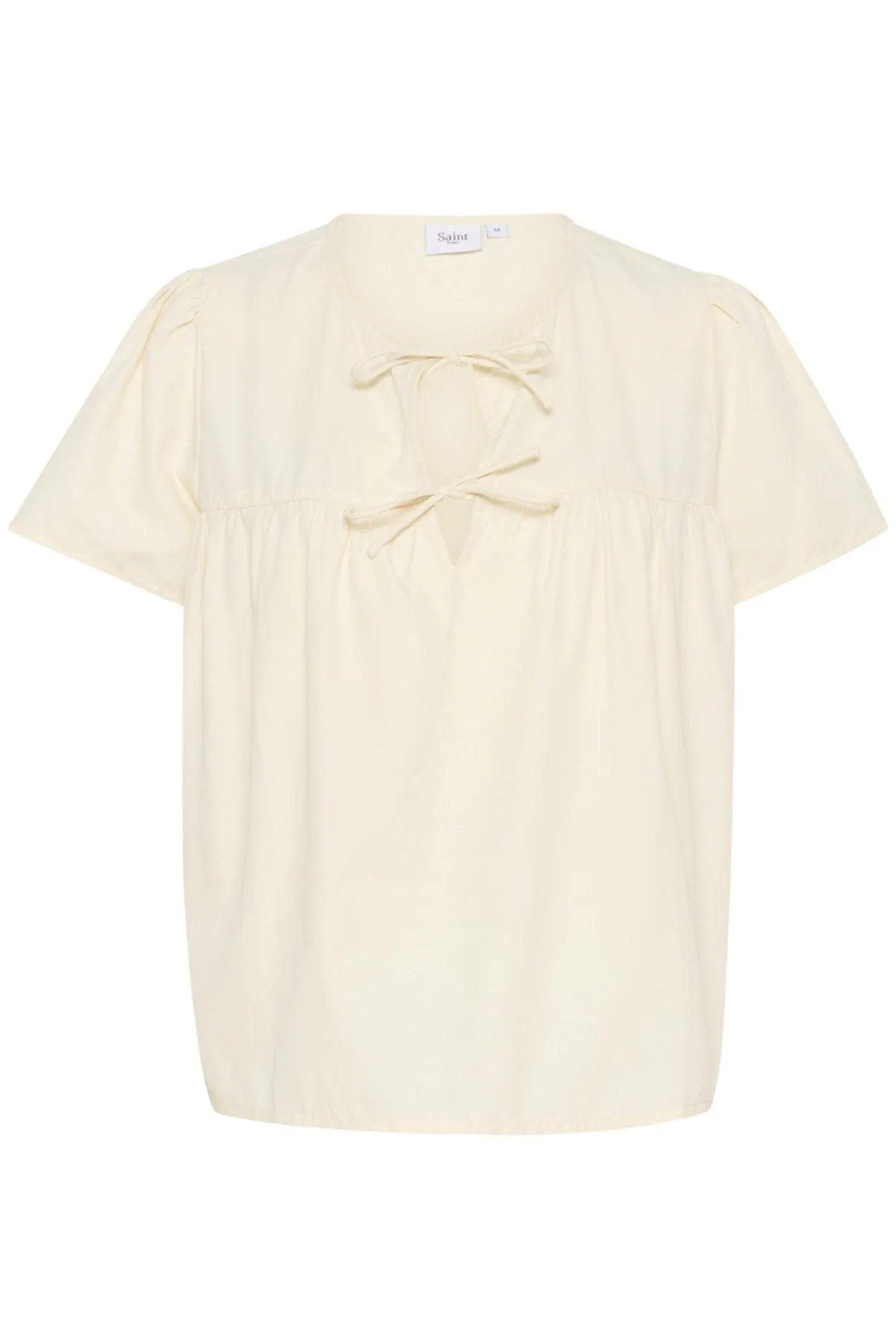Kitty Tie Detail Blouse - Winter White