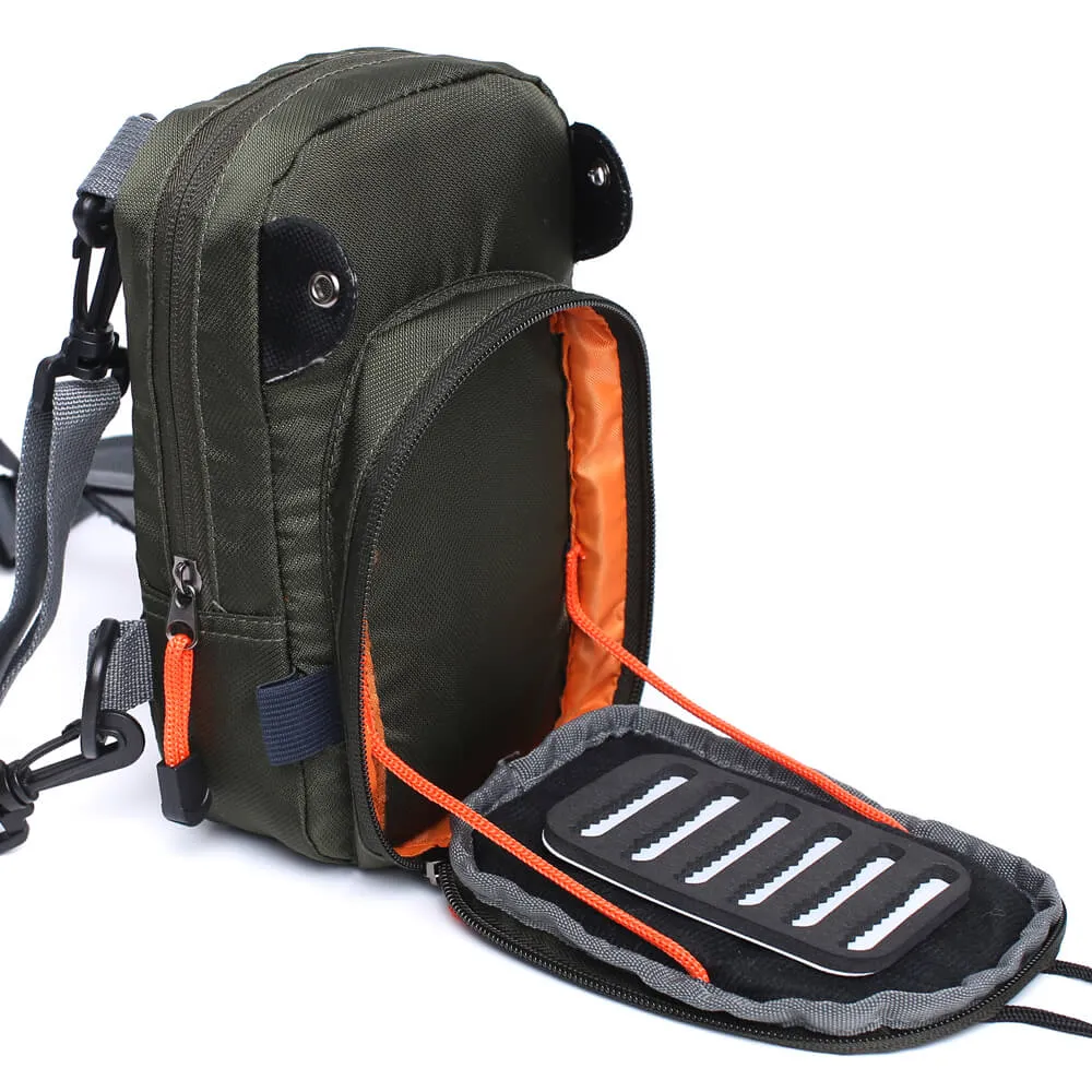 Kylebooker Small Fly Fishing Chest Bag Lightweight Waist Pack SL01