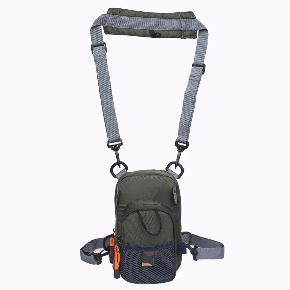 Kylebooker Small Fly Fishing Chest Bag Lightweight Waist Pack SL01
