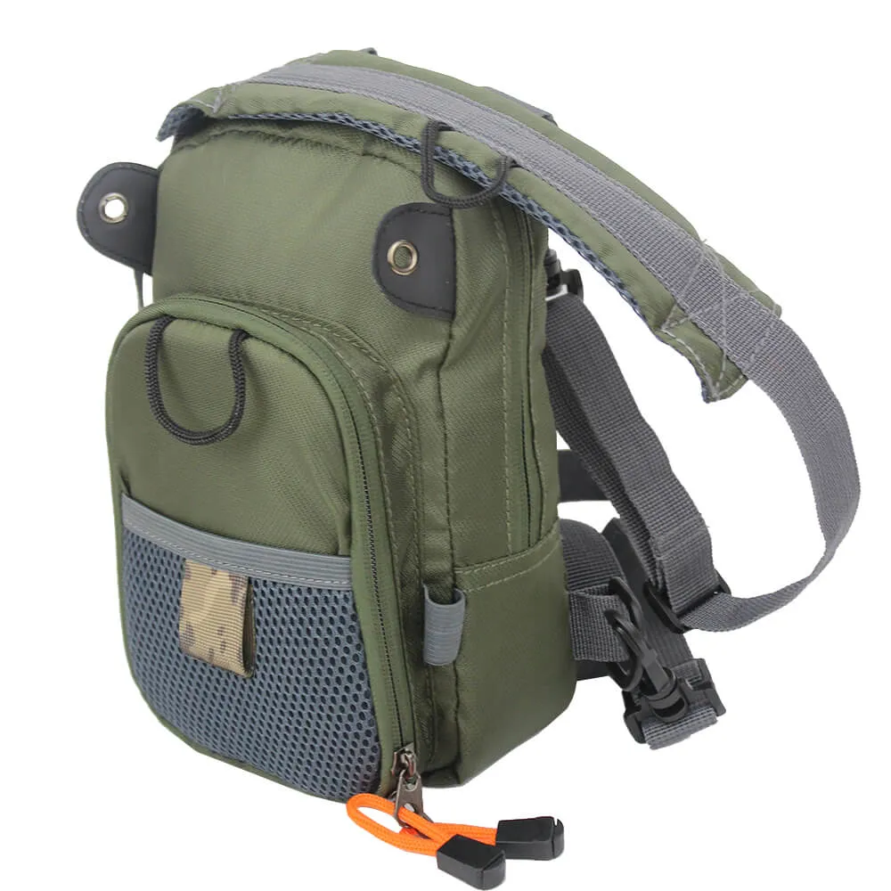 Kylebooker Small Fly Fishing Chest Bag Lightweight Waist Pack SL01