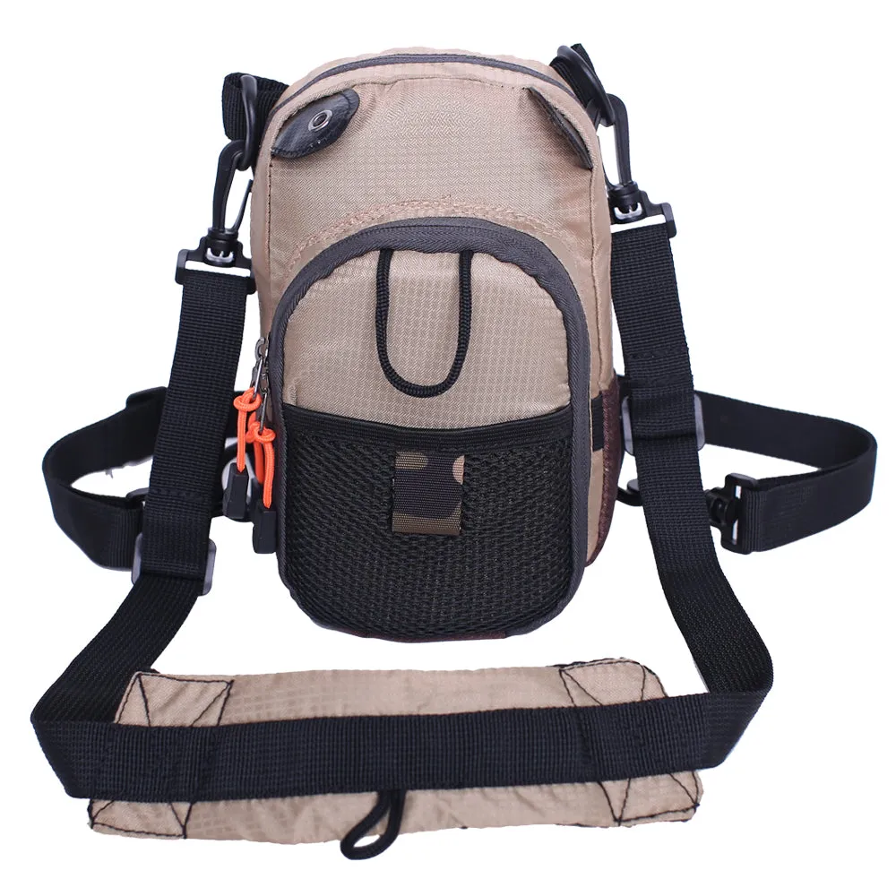 Kylebooker Small Fly Fishing Chest Bag Lightweight Waist Pack SL01